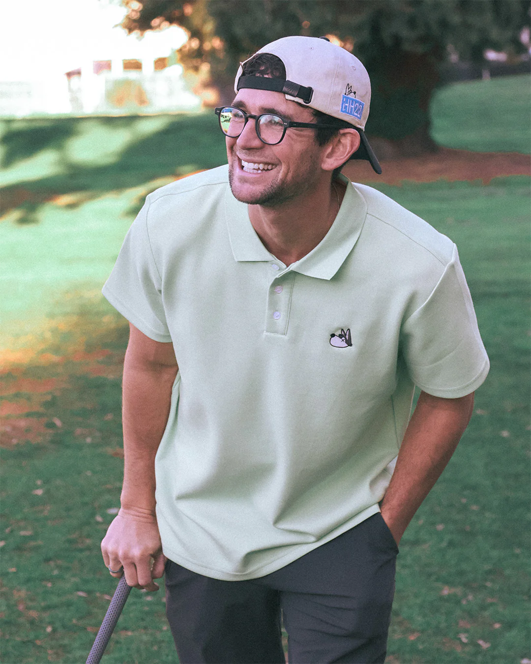 Hunter Classic Polo - Birdie Green - Image 2