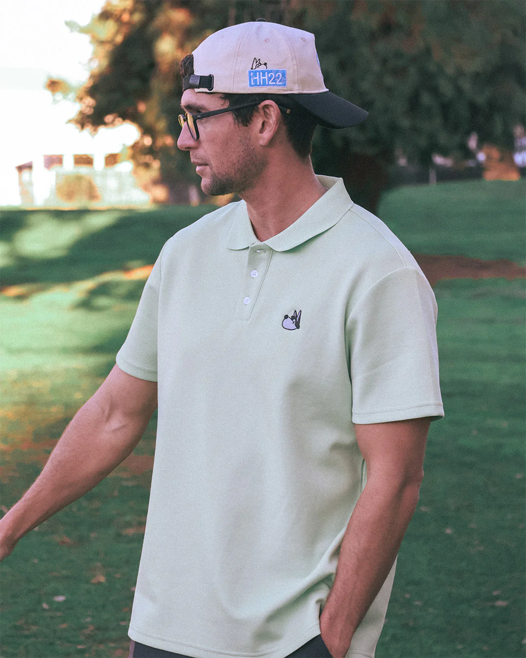 Hunter Classic Polo - Birdie Green - Image 3