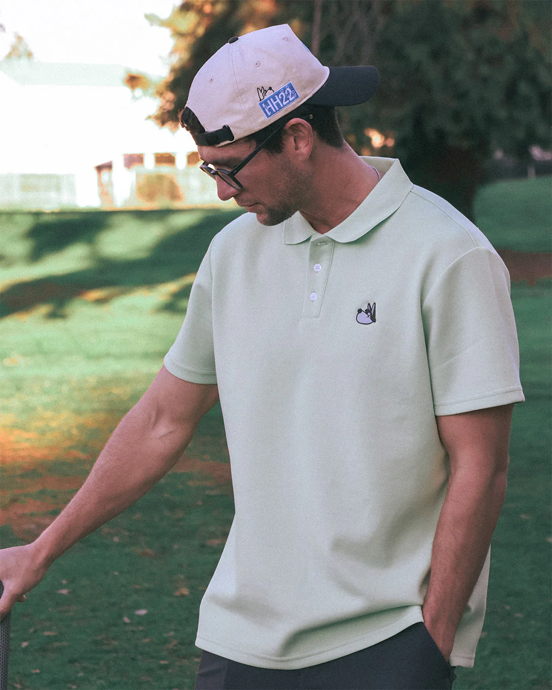 Hunter Classic Polo - Birdie Green - Image 4
