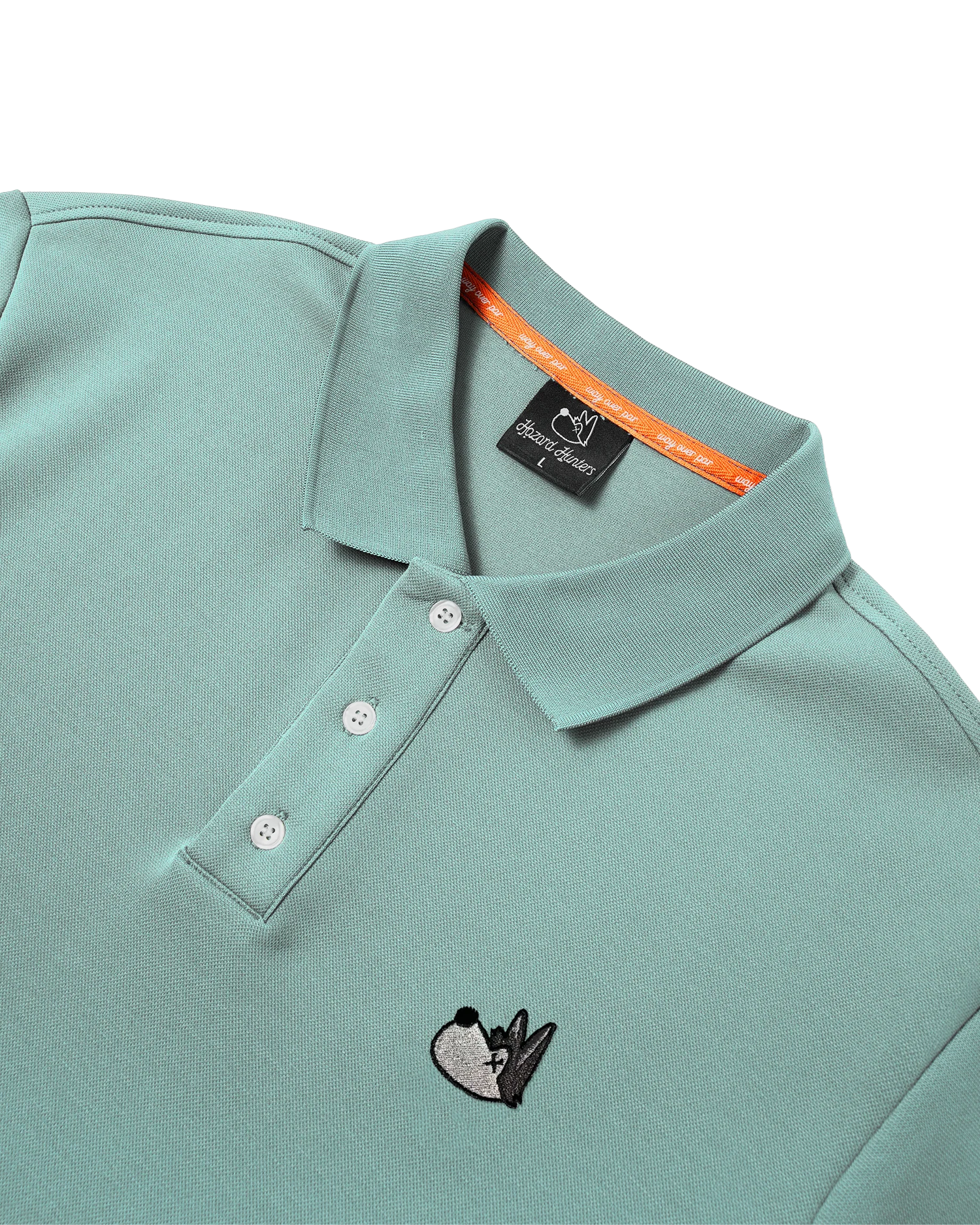 Hunter Classic Polo - Eucalyptus - Image 3