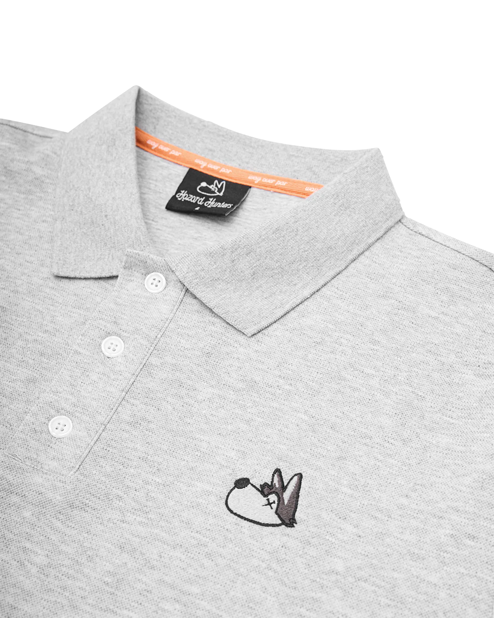 Hunter Classic Polo - Stone Grey - Image 4