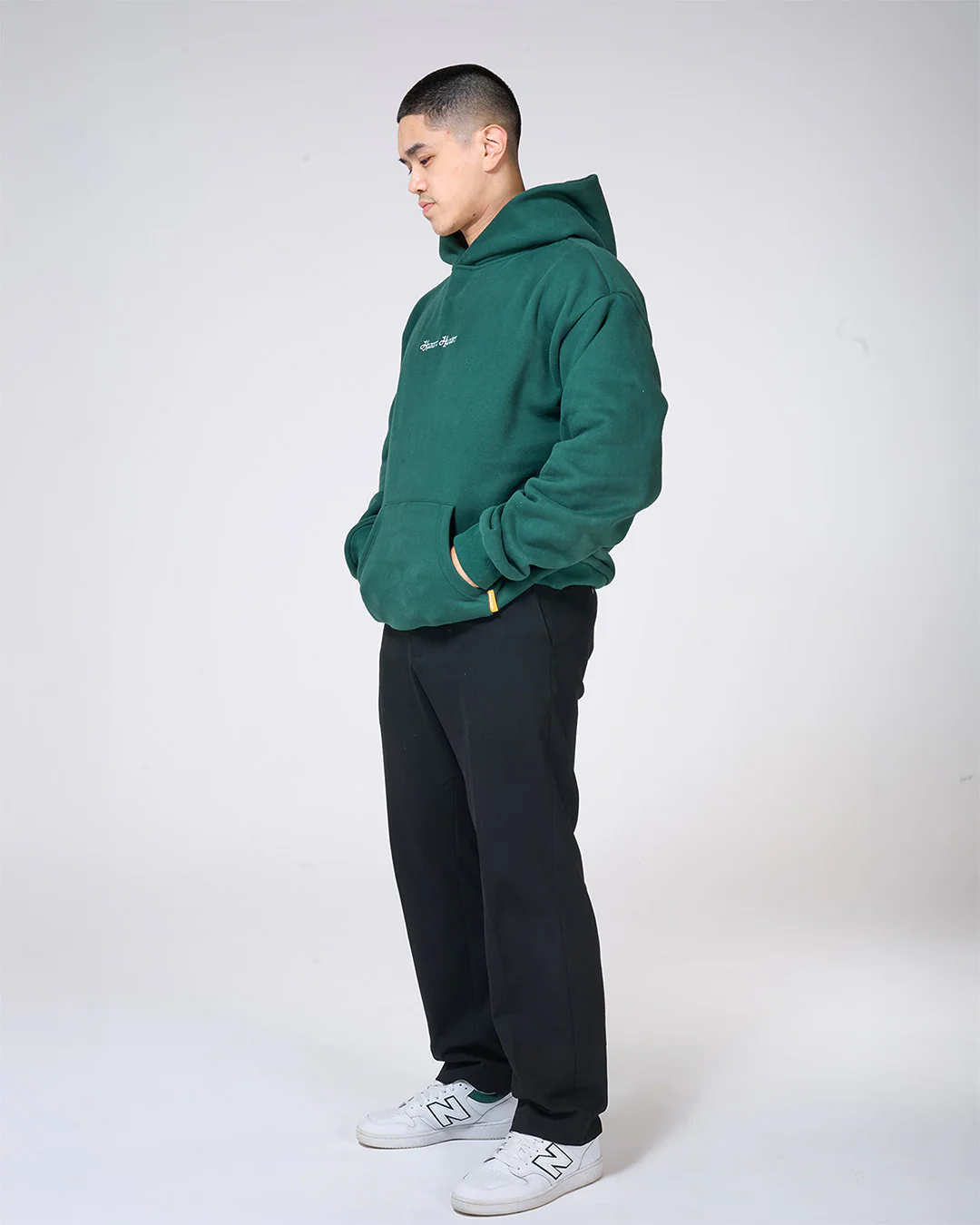 Hunters Hoodie - Green - Image 3