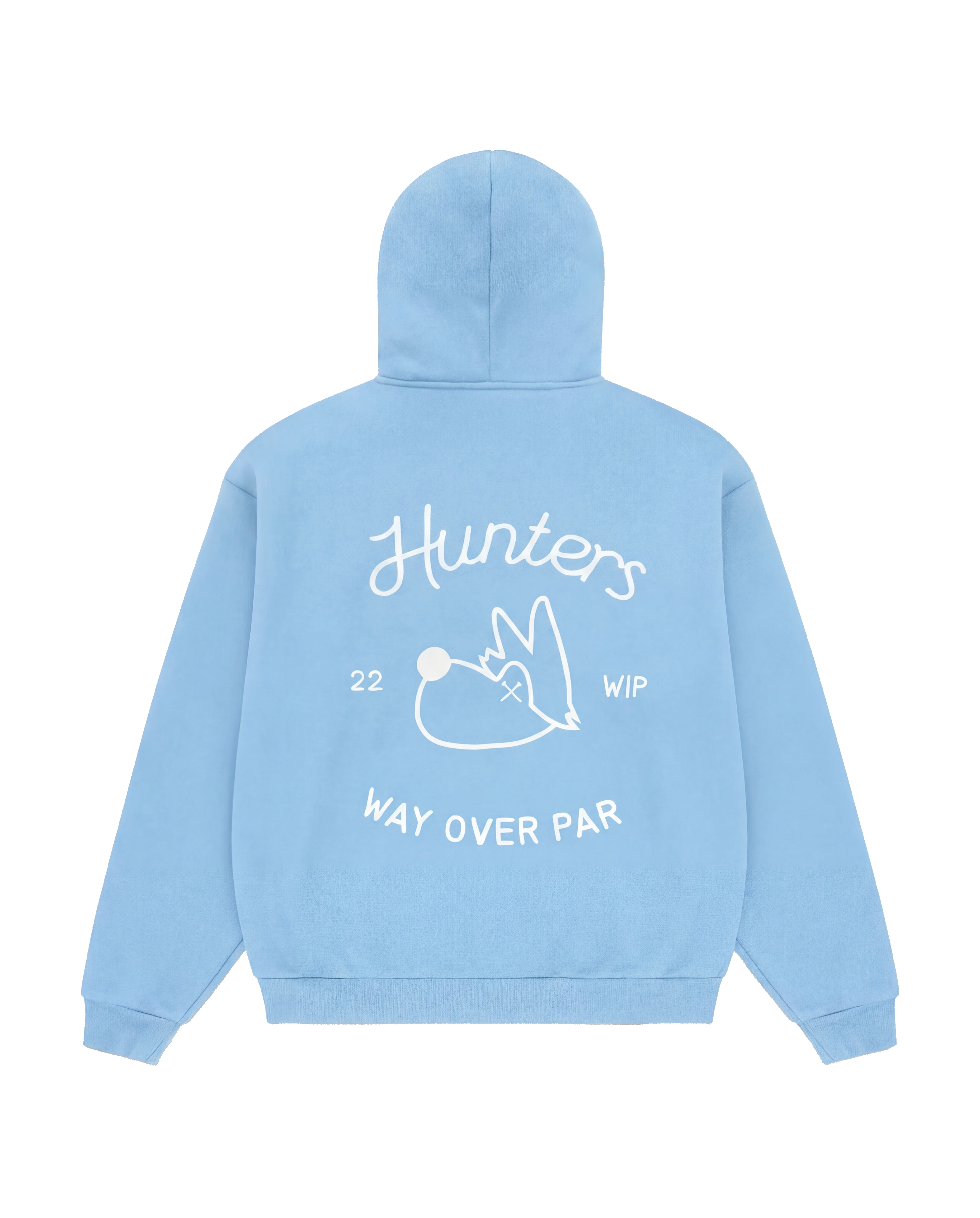 Hunters Hoodie - Sky Blue - Image 4