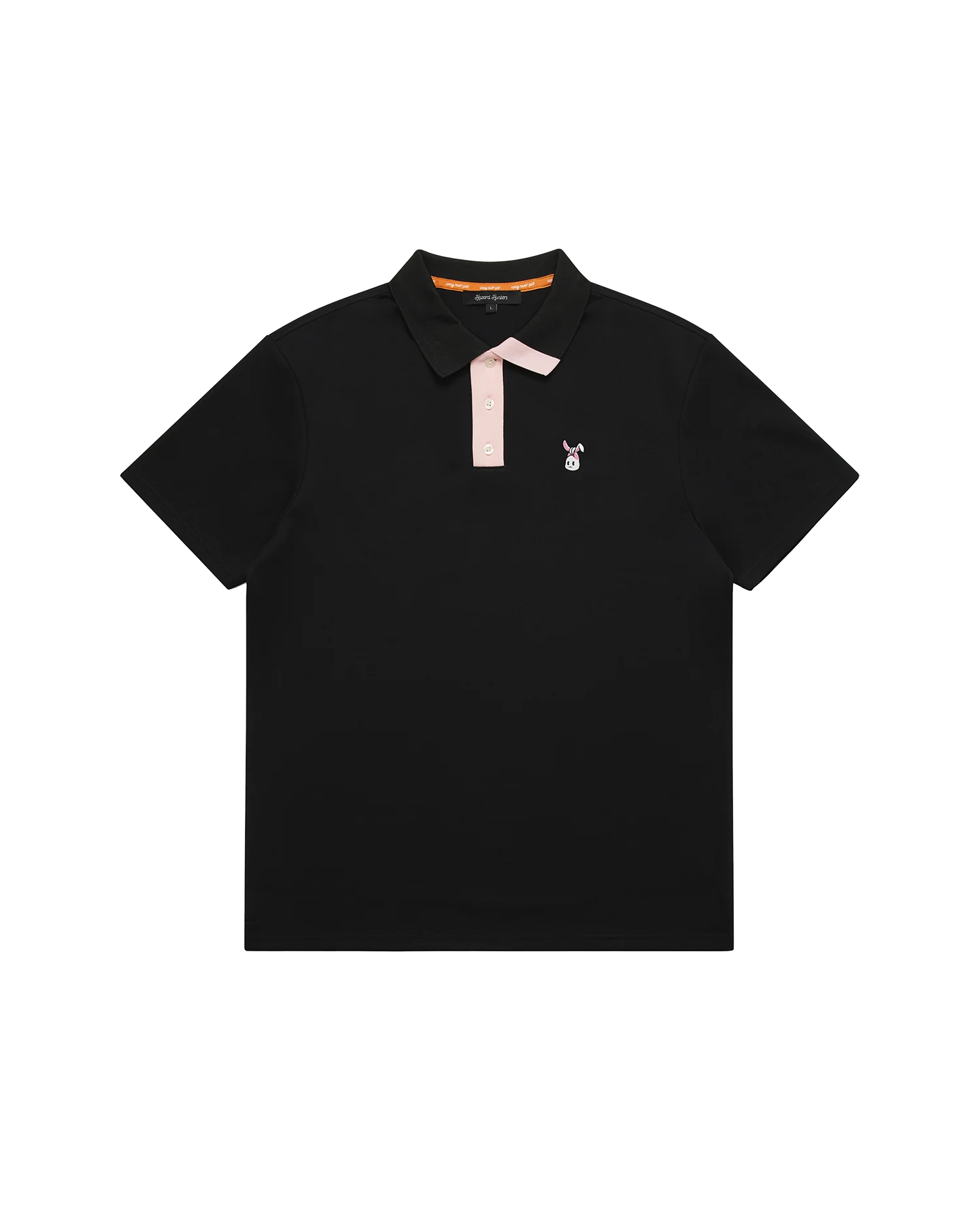 Men's Bunkie Polo - Black/Pink