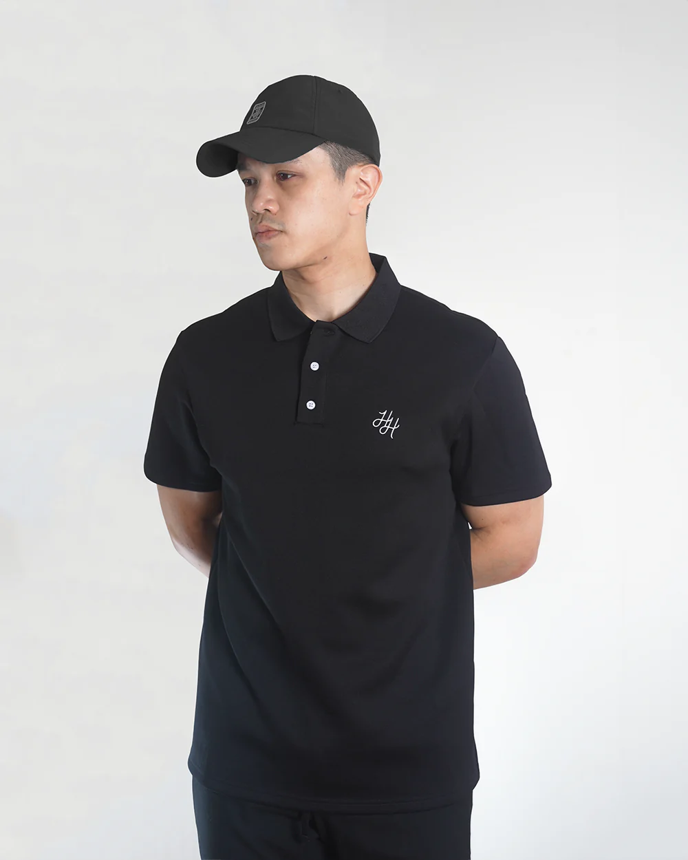 Men's Classic Polo - Black - Image 2