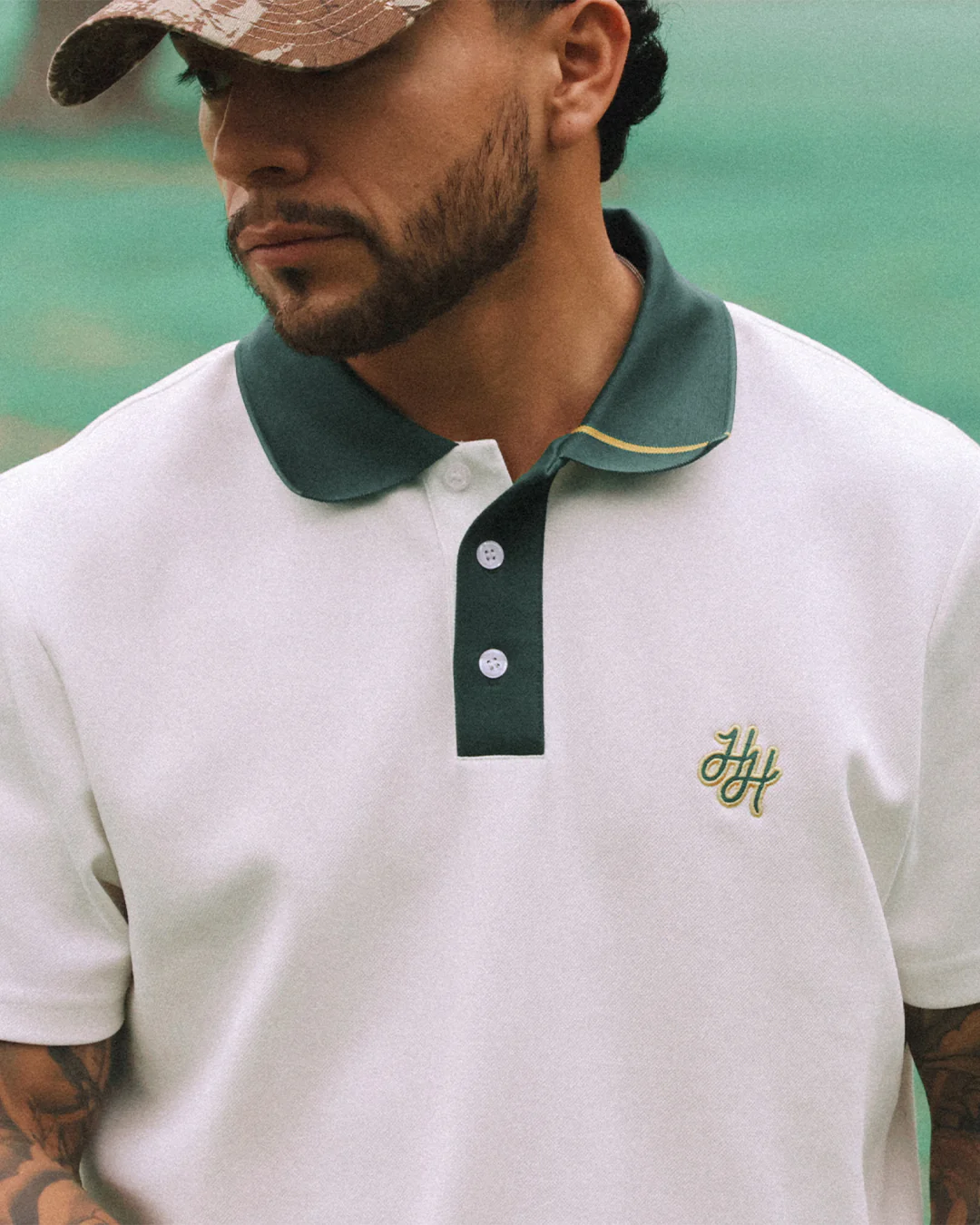 Men's Heritage Polo - White - Image 2