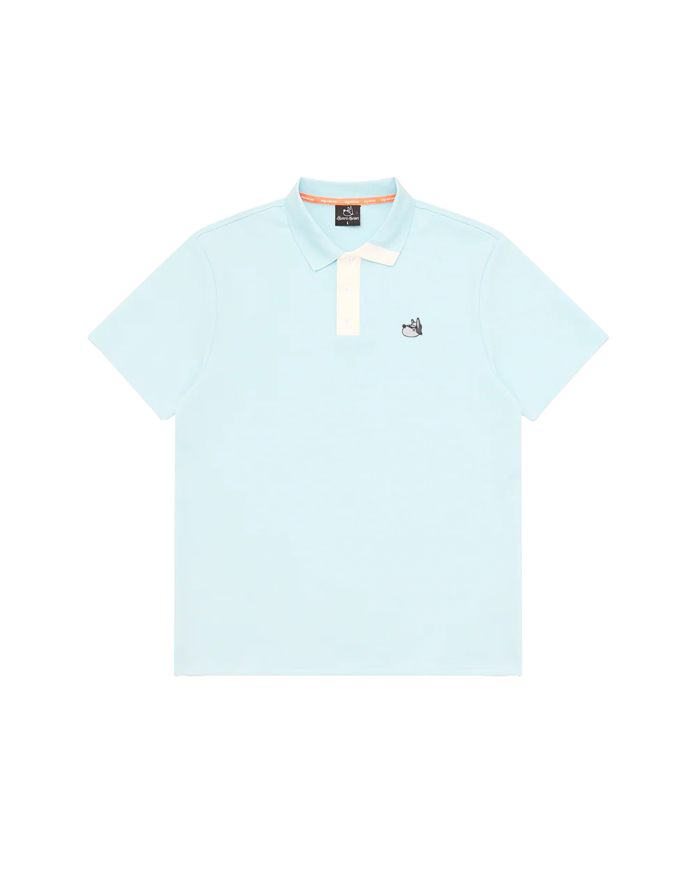 Men's Hunter Polo - Baby Blue/White