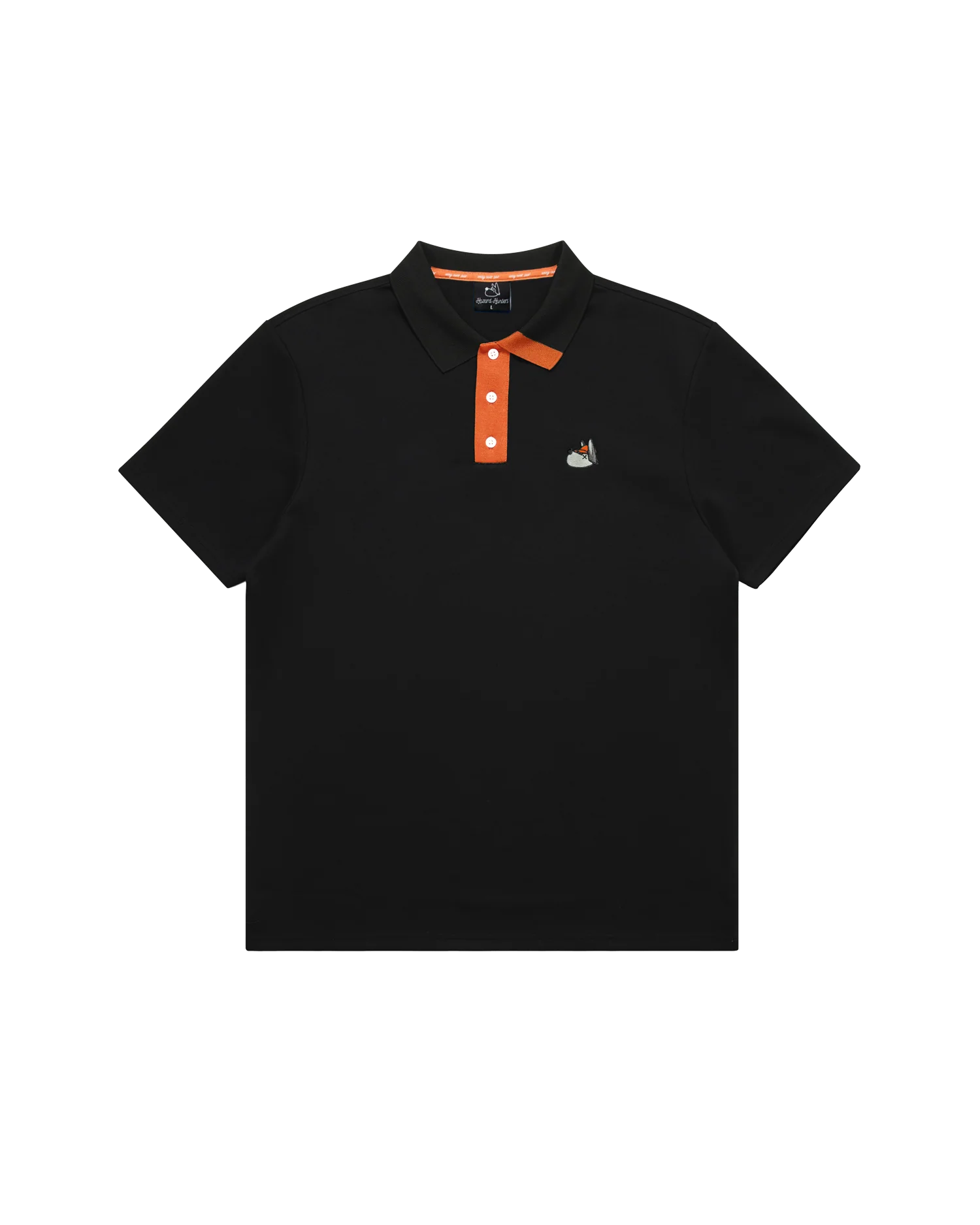 Men's Hunter Polo - Black/Orange