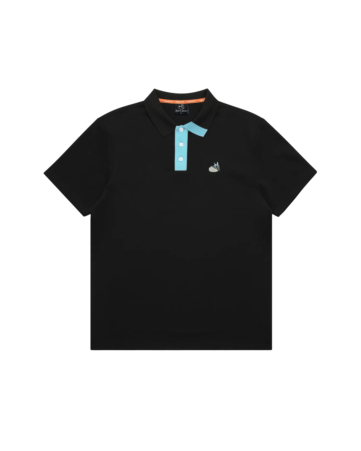 Men's Hunter Polo - Black/Sky