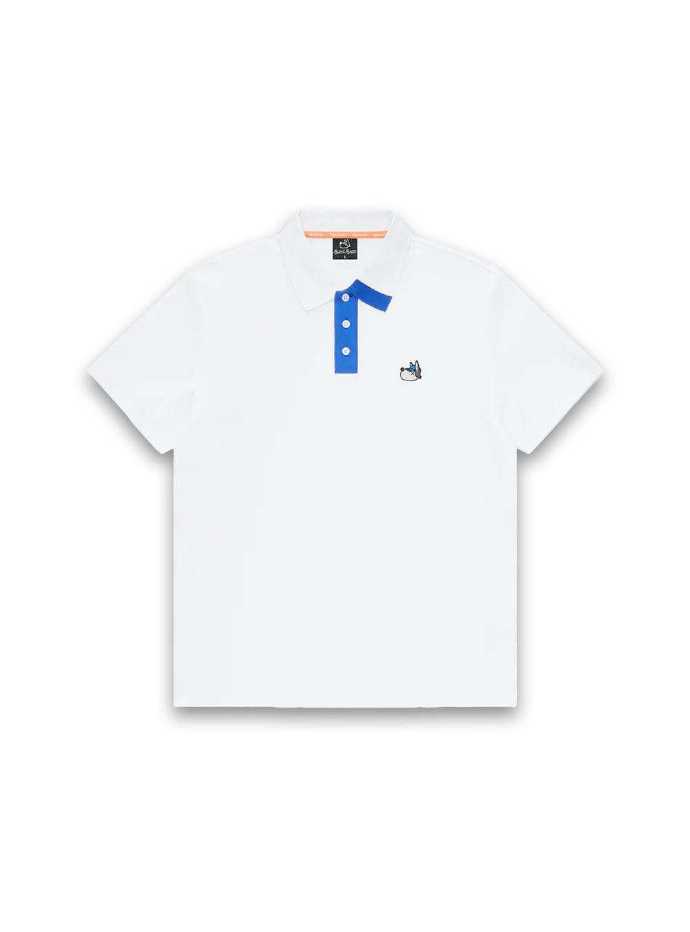Men's Hunter Polo - White/Blue